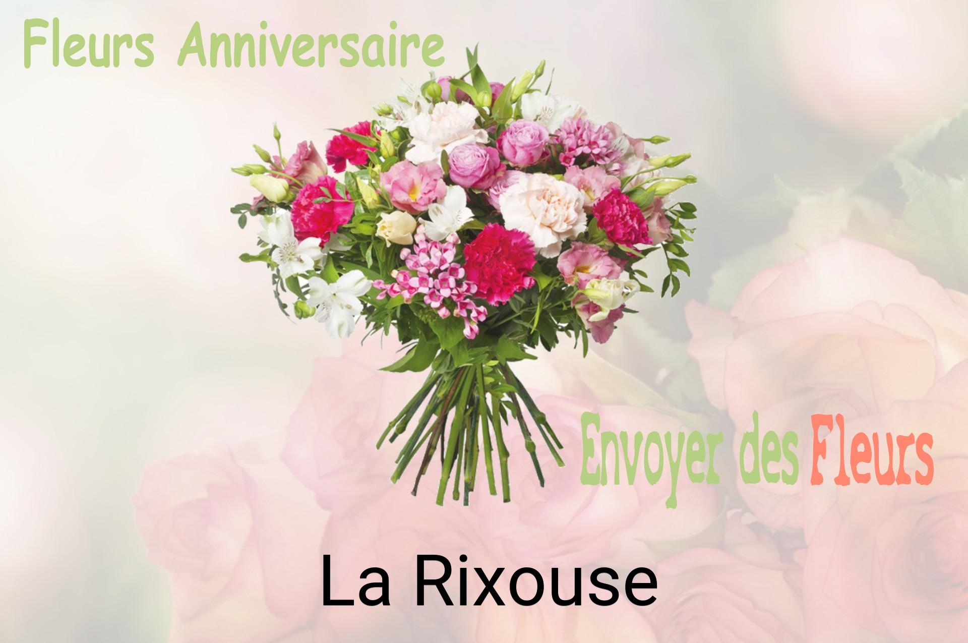 Bouquet de fleurs d’anniversaire livré à La Rixouse