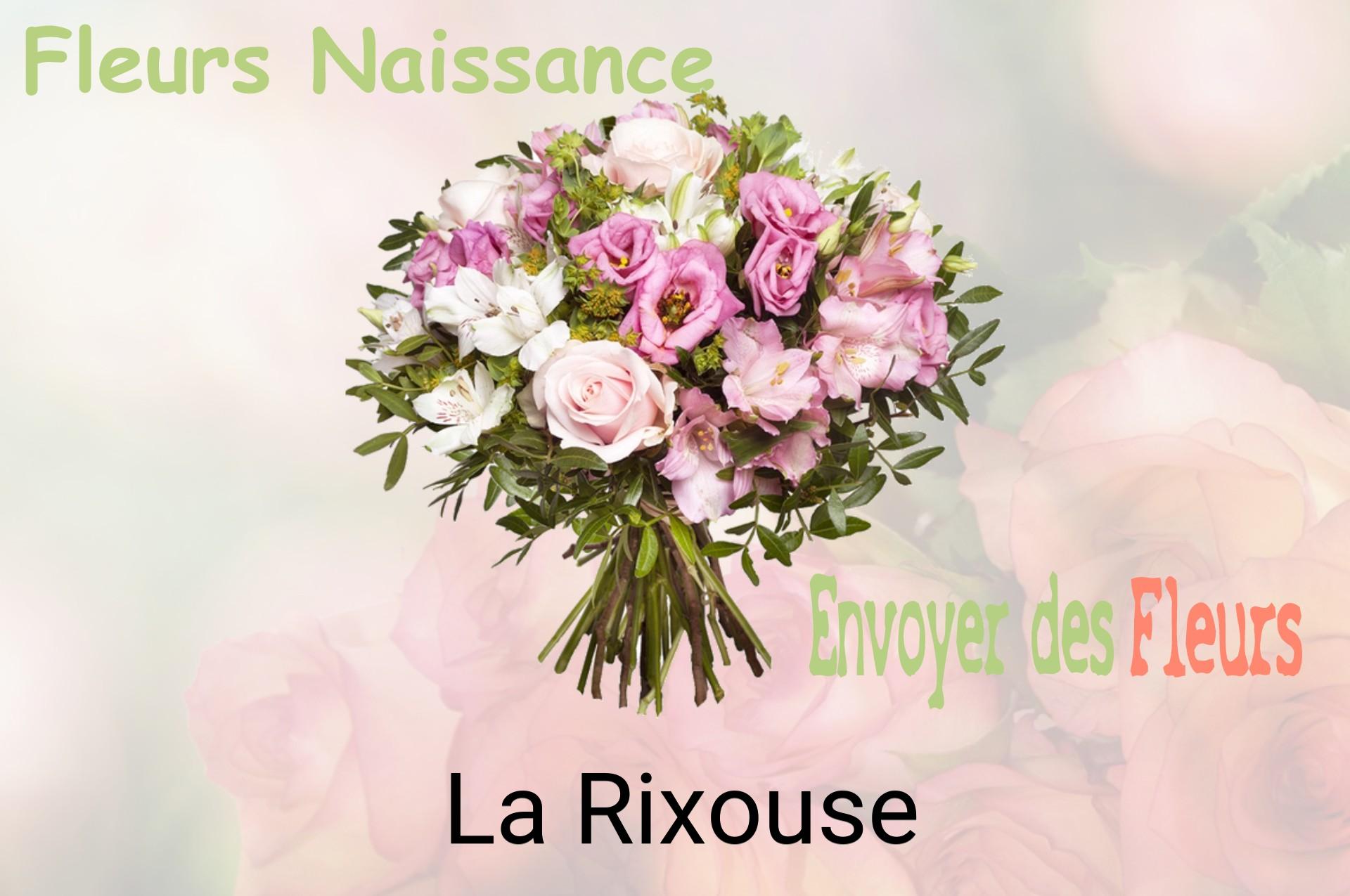 Bouquet de fleurs de naissance livré à La Rixouse